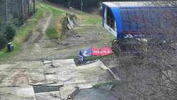 Lanovka - výstupní stanice