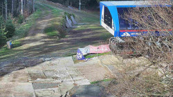 Lanovka - výstupní stanice