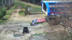 Lanovka - výstupní stanice