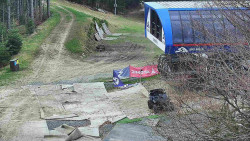 Lanovka - výstupní stanice