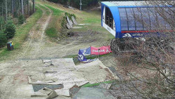 Lanovka - výstupní stanice