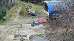 Lanovka - výstupní stanice