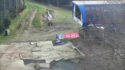 Lanovka - výstupní stanice