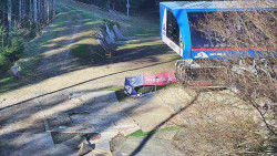 Lanovka - výstupní stanice