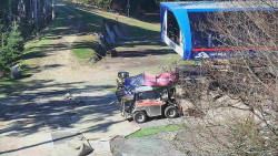 Lanovka - výstupní stanice