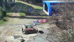 Lanovka - výstupní stanice