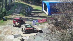 Lanovka - výstupní stanice