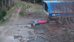 Lanovka - výstupní stanice