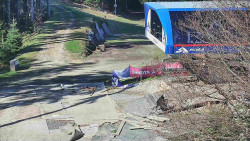 Lanovka - výstupní stanice