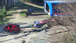 Lanovka - výstupní stanice