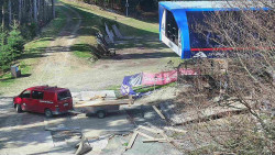 Lanovka - výstupní stanice