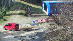 Lanovka - výstupní stanice