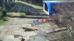 Lanovka - výstupní stanice