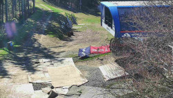 Lanovka - výstupní stanice