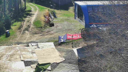 Lanovka - výstupní stanice