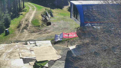 Lanovka - výstupní stanice