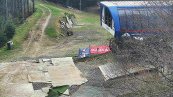 Lanovka - výstupní stanice