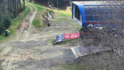 Lanovka - výstupní stanice