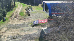 Lanovka - výstupní stanice