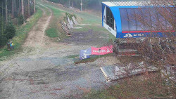 Lanovka - výstupní stanice