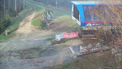 Lanovka - výstupní stanice