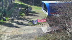 Lanovka - výstupní stanice