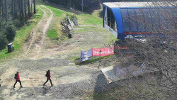 Lanovka - výstupní stanice