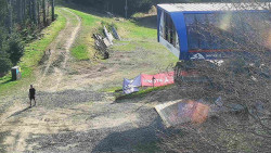 Lanovka - výstupní stanice