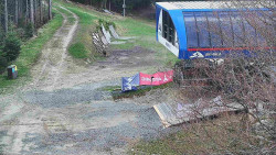 Lanovka - výstupní stanice