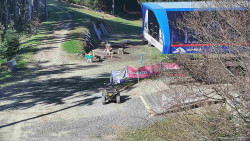 Lanovka - výstupní stanice