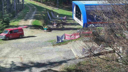 Lanovka - výstupní stanice