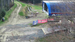 Lanovka - výstupní stanice