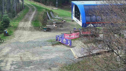Lanovka - výstupní stanice