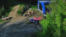 Lanovka - výstupní stanice