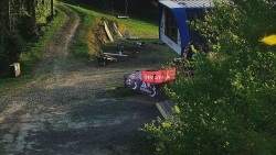 Lanovka - výstupní stanice