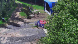 Lanovka - výstupní stanice