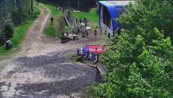 Lanovka - výstupní stanice