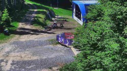 Lanovka - výstupní stanice