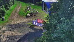 Lanovka - výstupní stanice