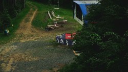 Lanovka - výstupní stanice