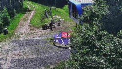 Lanovka - výstupní stanice