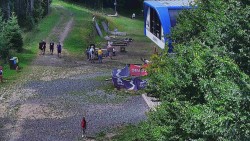 Lanovka - výstupní stanice