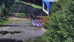 Lanovka - výstupní stanice