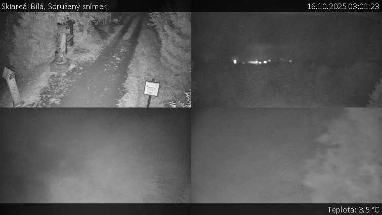 Skiareál Bílá - Sdružený snímek - 16.10.2025 v 03:01 Skiareál Bílá - Sdružený snímek - 16.10.2025 v 03:01