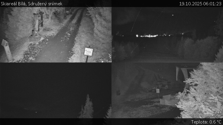Skiareál Bílá - Sdružený snímek - 19.10.2025 v 06:01 Skiareál Bílá - Sdružený snímek - 19.10.2025 v 06:01