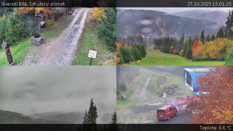 Skiareál Bílá - Sdružený snímek - 27.10.2025 v 15:01 Skiareál Bílá - Sdružený snímek - 27.10.2025 v 15:01