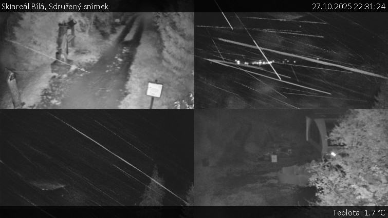 Skiareál Bílá - Sdružený snímek - 27.10.2025 v 22:31 Skiareál Bílá - Sdružený snímek - 27.10.2025 v 22:31