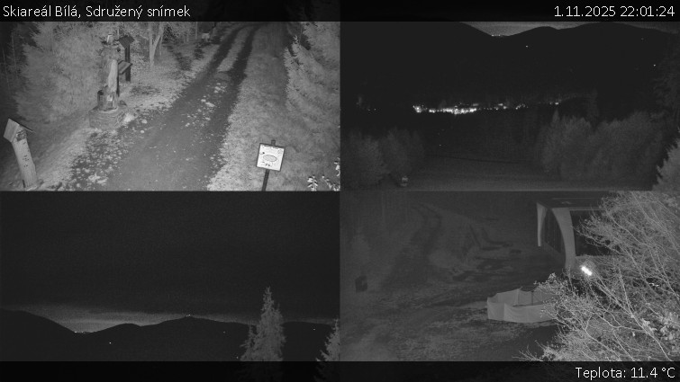Skiareál Bílá - Sdružený snímek - 1.11.2025 v 22:01 Skiareál Bílá - Sdružený snímek - 1.11.2025 v 22:01