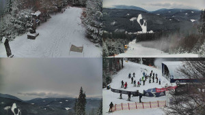 Skiareál Bílá - Sdružený snímek - 31.12.2025 v 15:01 Skiareál Bílá - Sdružený snímek - 31.12.2025 v 15:01