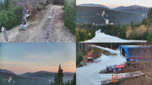 Skiareál Bílá - Sdružený snímek - 23.3.2026 v 06:01 Skiareál Bílá - Sdružený snímek - 23.3.2026 v 06:01